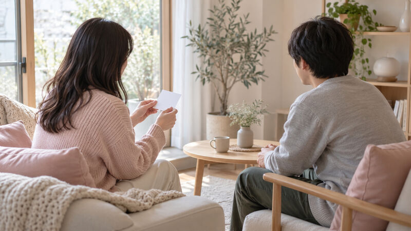 悩んでいるご家族と、自分の希望を分ける